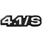 Emblema 4.1 s Antigo Cinza Astra vectra blazer veraneio omega monza Nk-130118