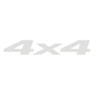 Emblema 4x4 Prata Resinado Vectra blazer veraneio omega monza chevette Nk-130166