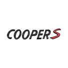 Emblema Adesivo 3D ABS Cooper S Para Carro, Decalque Para Porta-Malas Traseiro R55 R56 F56 R50 R52 Emblema Adesivo 3D ABS Cooper S Para Carro, Decalque Para Porta-Malas Traseiro R55 R56 F56 R50 R52