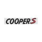 Emblema Adesivo 3D ABS Cooper S Para Carro, Decalque Para Porta-Malas Traseiro R55 R56 F56 R50 R52