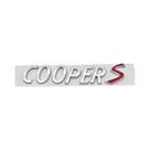 Emblema Adesivo 3D ABS Cooper S Para Porta-Malas Traseiro Para MINI R55 R56 F56 R50 R52 F55 JCW R53