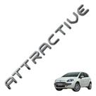 Emblema Adesivo Attractive Cromado Punto 2013 Original Fiat