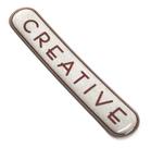 Emblema Adesivo Creative Novo Uno Punto Original 100188780