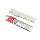 Emblema Adesivo De Metal 3D Audi Sline Para Carros Q3 Q5 Q7 A1 A2 A3 A4 A5 S3 S5 SQ5 SQ7 RS5 RS7 TT
