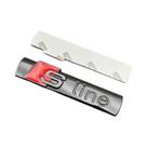 Emblema Adesivo De Metal 3D Audi Sline Para Carros Q3 Q5 Q7 A1 A2 A3 A4 A5 S3 S5 SQ5 SQ7 RS5 RS7 TT