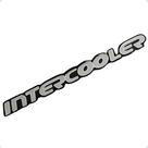 Emblema Adesivo Intercooler Compatível Blazer S10 Prata