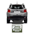 Emblema Adesivo Jeep Renegade Resinado Cromado Emblema Adesivo Jeep Renegade Resinado Cromado