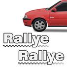 Emblema Adesivo Rallye Vw Gol 2005 Idêntico Original Portas