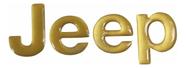 Emblema Adesivo Resinado Compatível Jeep Cherokee Dourado Emblema Adesivo Resinado Compatível Jeep Cherokee Dourado