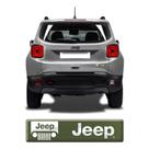 Emblema Adesivo Resinado Cromado compatível Jeep Renegade Emblema Adesivo Resinado Cromado compatível Jeep Renegade
