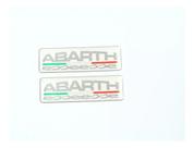 Emblema Adesivo Resinado Fiat Abarth Esseesse Coluna Rs09 Fk