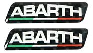 Emblema Adesivo Resinado Fiat Abarth Itália Coluna RS04 SPTS