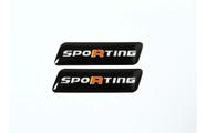 Emblema Adesivo Resinado Fiat Sporting Rs16 Fk Emblema Adesivo Resinado Fiat Sporting Rs16 Fk