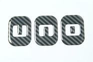 Emblema Adesivo Resinado Fiat Uno Rs20