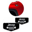 Emblema Adesivo Resinado Jeep