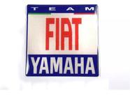 Emblema Adesivo Resinado Yamaha Team Fiat 8x8 Cms Emblema Adesivo Resinado Yamaha Team Fiat 8x8 Cms