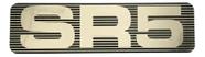 Emblema Adesivo SR5 Compatível Toyota Hilux Antiga