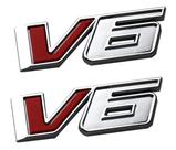 Emblema autocolante 3D Car Emblem V6 para Canyon Colorado