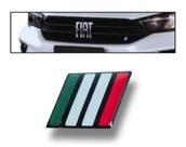 Emblema Bandeira Fiat 2020 em Diante Aplique Grade Emblema Bandeira Fiat 2020 em Diante Aplique Grade