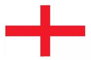 Emblema Bandeira Resinada Inglaterra 6x4