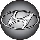 Emblema Calota 48mm Hyundai Degrade (4 Un) Emblema Calota 48mm Hyundai Degrade (4 Un)