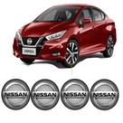 Emblema Calota 48mm Nissan Degrade (4 Un)