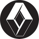 Emblema Calota 48mm Renault Pr (4 Un)