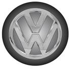 Emblema Calota 48mm Vw Degrade (4 Un)