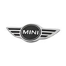 Emblema Chave Mini Cooper Aluminio 21X10mm Emblema Chave Mini Cooper Aluminio 21X10mm