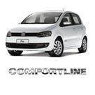 Emblema Comfortiline Cromado Gol/Voyage/Fox/Polo