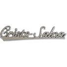 Emblema Cristo Salva cromado