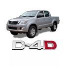 Emblema D-4D Cromado Hilux 2005/2015