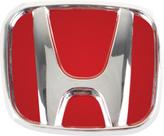 Emblema Da Grade Honda New Civic 2007 A 2011 - Fundo Vermelho Emblema Da Grade Honda New Civic 2007 A 2011 - Fundo Vermelho