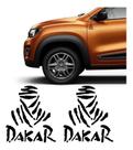 Emblema Dakar Rally Trilha Adesivo Troller Mitsubishi - Par Emblema Dakar Rally Trilha Adesivo Troller Mitsubishi - Par