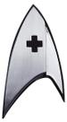 Emblema de insígnia de Star Trek Quantum Mechanix Medical