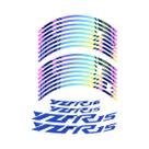 Emblema De Motocicleta YZF-R15, Adesivos Reflexivos Para Roda, Decalques Para Acessórios YAMAHA
