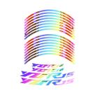 Emblema De Motocicleta YZF-R15, Adesivos Reflexivos Para Roda, Decalques Para Acessórios YAMAHA Emblema De Motocicleta YZF-R15, Adesivos Reflexivos Para Roda, Decalques Para Acessórios YAMAHA