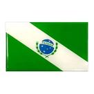 Emblema Decorativo Bandeira Resinada Auto Colante