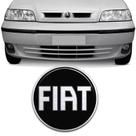 Emblema Dianteiro Palio Siena 2001/2003 Fiat Black Piano