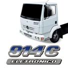 Emblema Do Capô 914C Eletrônico Mercedes Adesivo Caminhão