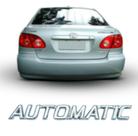 Emblema do porta malas (automatic) toyota corolla 03/08