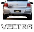 Emblema do porta malas veículos gm vectra 07/11 cromado