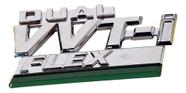 Emblema Dual Vvt-i Flex Toyota Corolla 09/13.