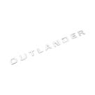 Emblema Em ABS Cromado 3D Para Capô Do Mitsubishi Outlander, Adesivos De Carro Com Logo E Estilo