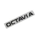 Emblema Em ABS Cromado 3D Preto Para Carro Octavia, Letras Para O Porta-Malas Traseiro, Adesivo Para