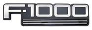 Emblema F1000 F-1000 Emblema F1000 F-1000