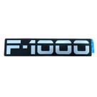 Emblema Ford F-1000 Com Adesivo Dupla Face Emblema Ford F-1000 Com Adesivo Dupla Face