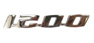 Emblema fusca 1200 em metal