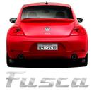 Emblema Fusca Tsi Adesivo Traseiro Cromado Modelo Original