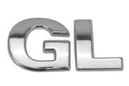 Emblema GL Cromado
